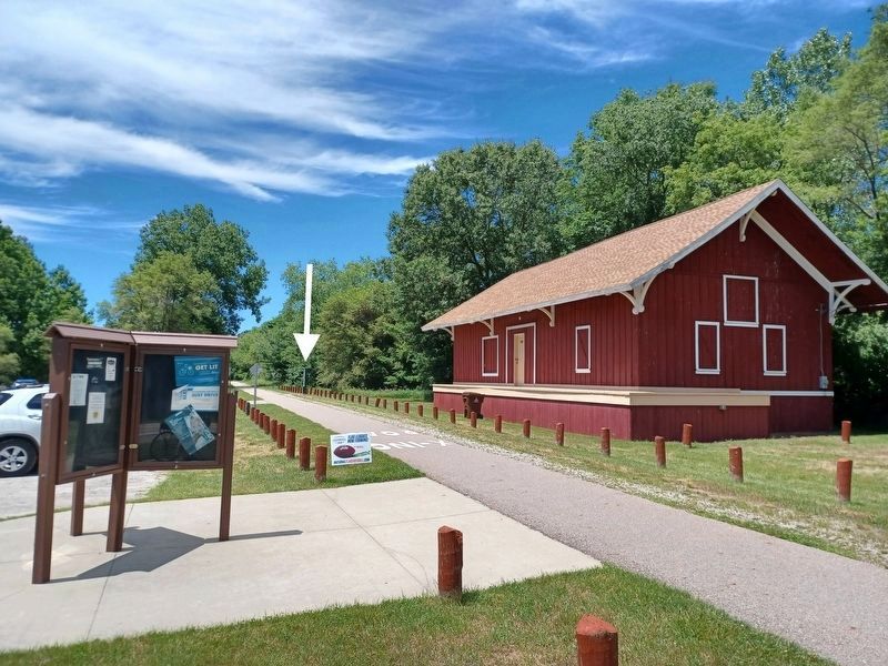 Pinckney Marker. Click for full size. Pinckney Marker image. Click for full size.