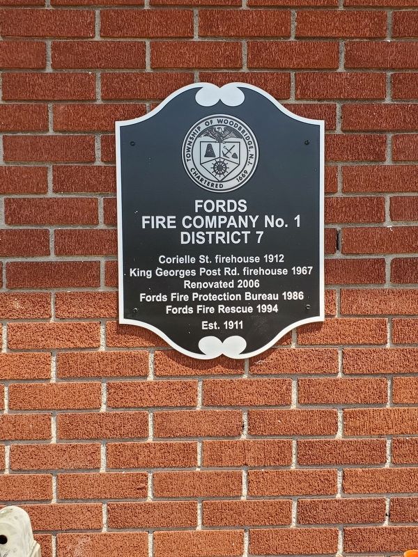 Fords Company No.1 District 7 Marker image. Click for full size.