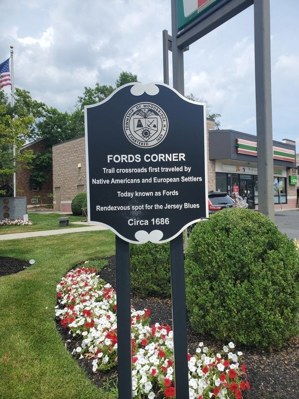 Fords Corner Marker image. Click for full size.