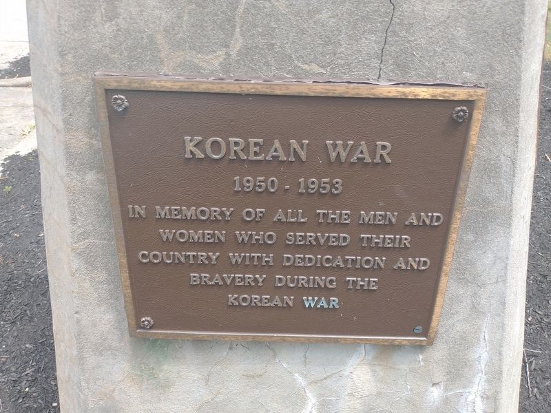 Elyria Korean War Memorial. Click for full size. Elyria Korean War Memorial image. Click for full size.