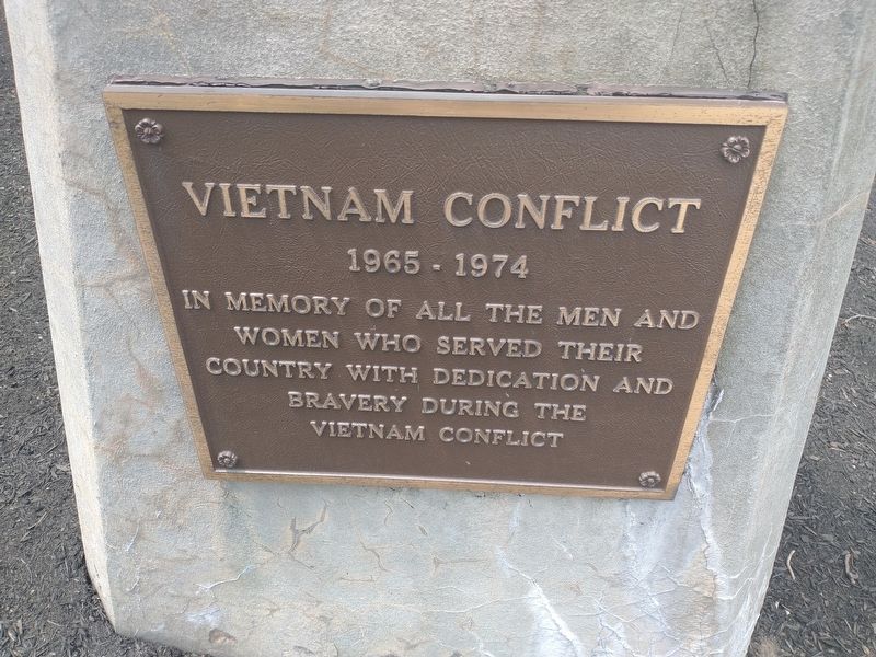 Elyria Vietnam Conflict Memorial. Click for full size. Elyria Vietnam Conflict Memorial image. Click for full size.