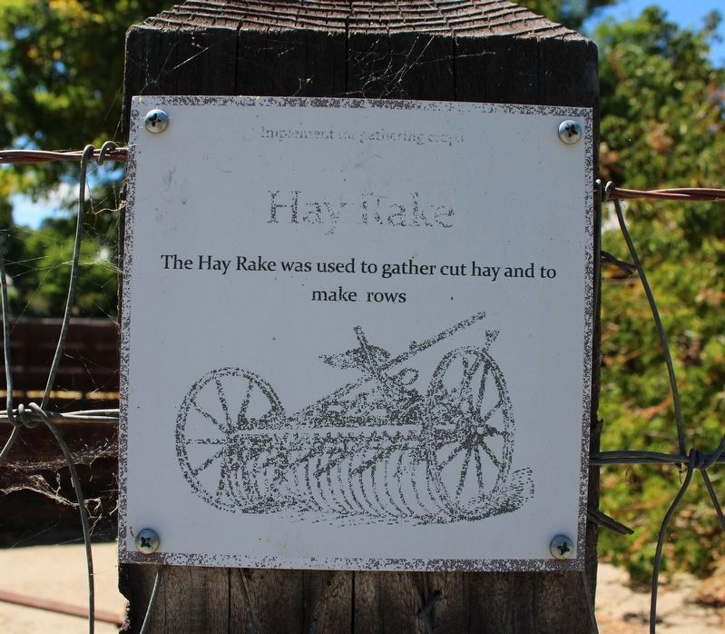Hay Rake image. Click for full size.