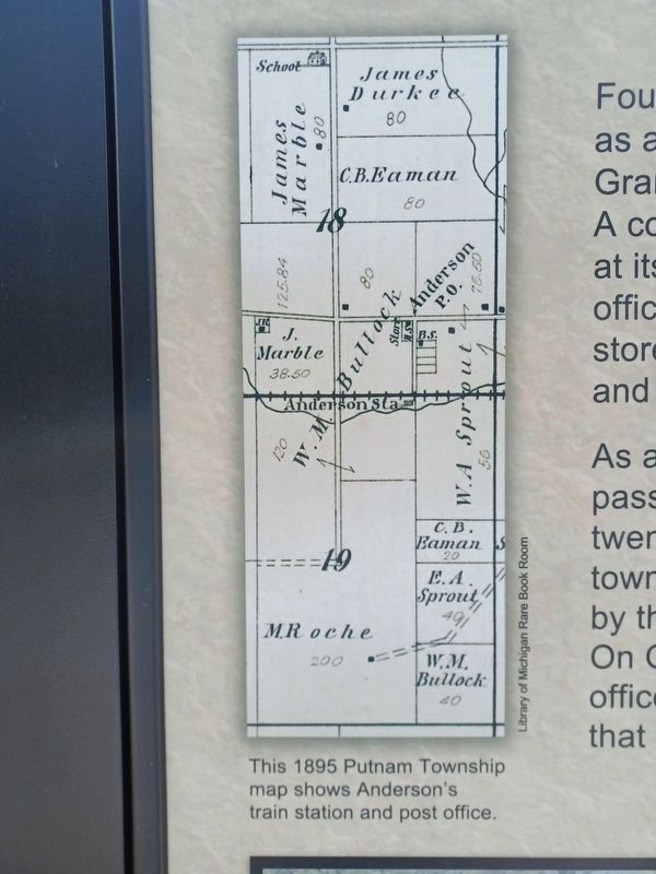 Anderson Marker top left image. Click for full size. Anderson Marker top left image image. Click for full size.