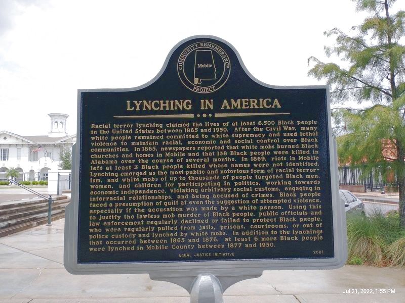 Lynching in America image. Click for full size.