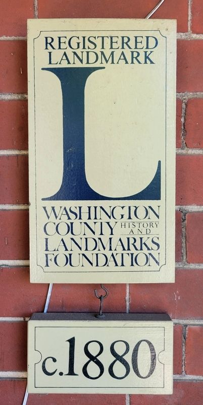 334 East Beau Street Marker. Click for full size. 334 East Beau Street Marker image. Click for full size.
