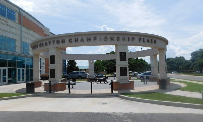 Tony Clayton Championship Plaza. Click for full size. Tony Clayton Championship Plaza image. Click for full size.