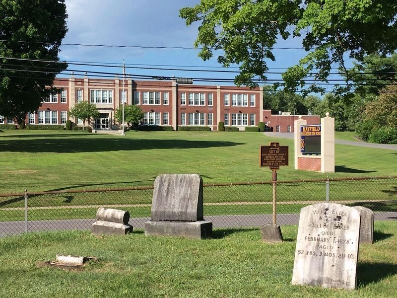 Dutch Reformed Church of Mayfield Marker. Click for full size. Dutch Reformed Church of Mayfield Marker image. Click for full size.