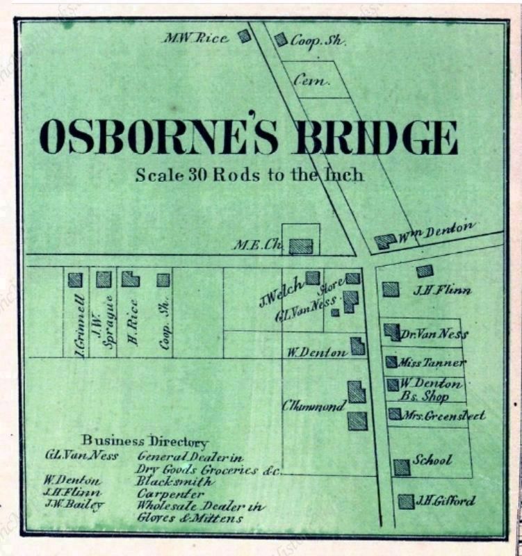 Osborns Bridge 1868 image. Click for full size.