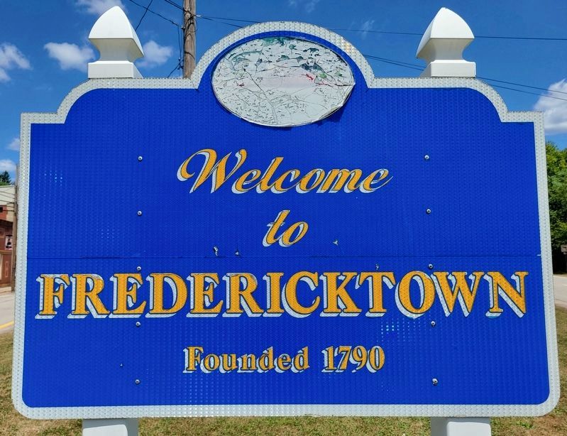 Welcome to Fredericktown image. Click for full size.
