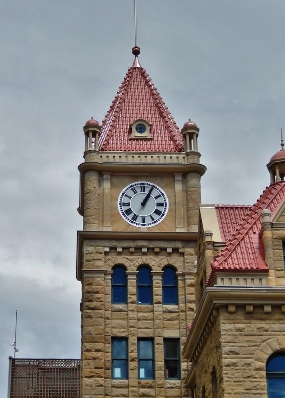 Calgary City Hall Clock Tower image. Click for full size.