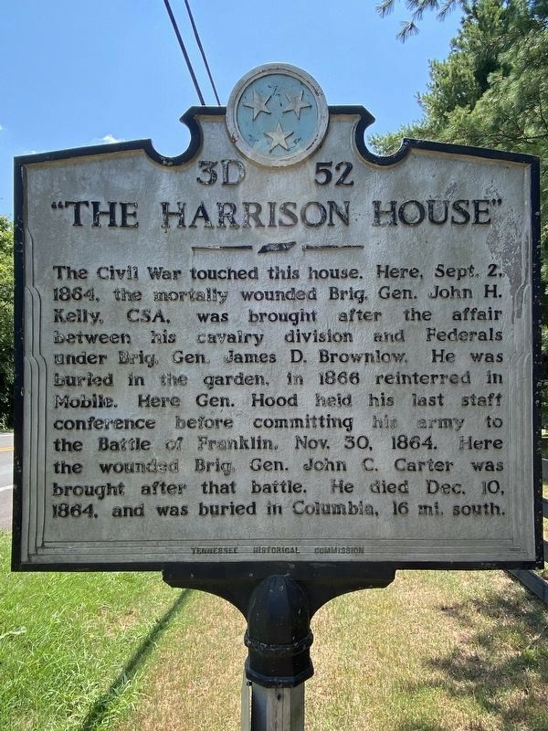 "The Harrison House" Marker image. Click for full size.