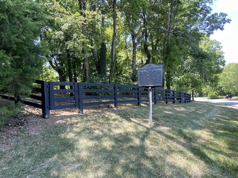 James McGavock Family Cemetery Marker image. Click for full size.