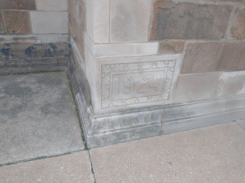 The Church Cornerstone image. Click for full size.
