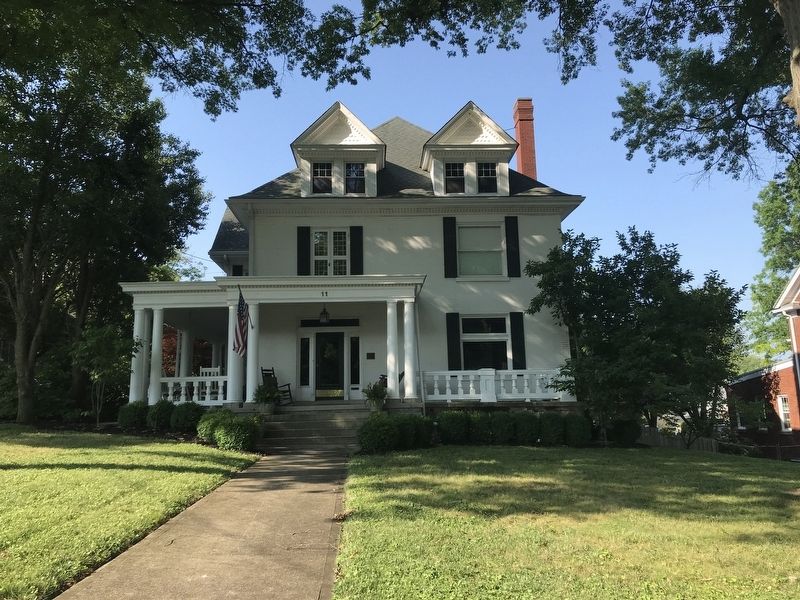 John H. Keyes House Marker image. Click for full size.