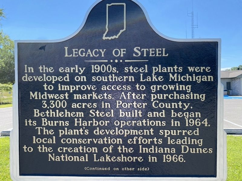 Legacy of Steel Marker image. Click for full size.