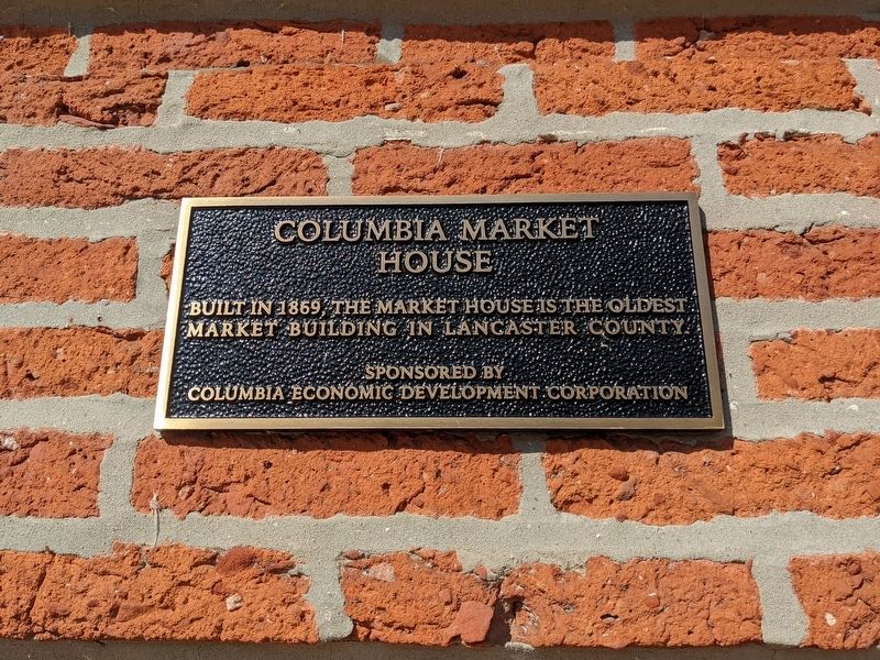 Columbia Market House Marker image. Click for full size.