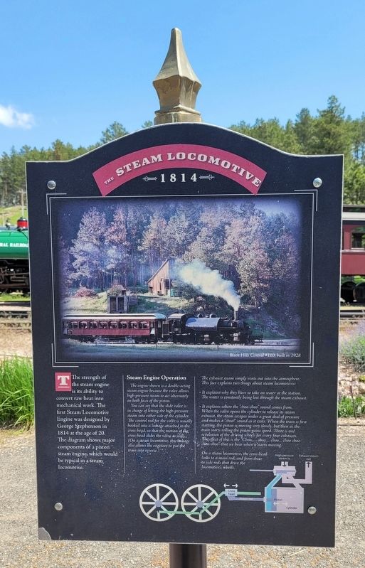 The Steam Locomotive Marker image. Click for full size.