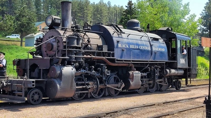 The Steam Locomotive. Click for full size. The Steam Locomotive image. Click for full size.