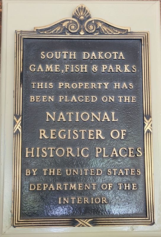 State Game Lodge Marker image. Click for full size.