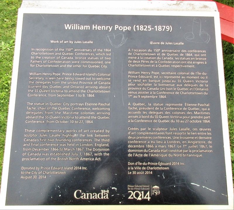 William Henry Pope (1825  1879) Marker image. Click for full size.