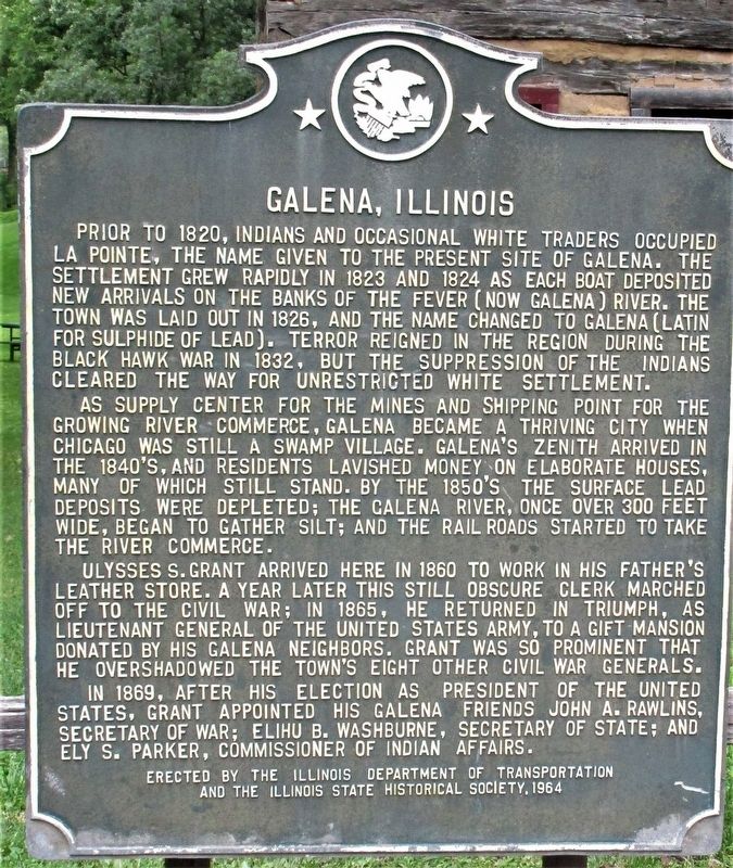 Galena, Illinois Marker image. Click for full size.