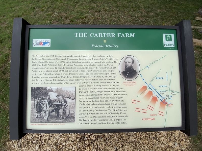 The Carter Farm Marker image. Click for full size.