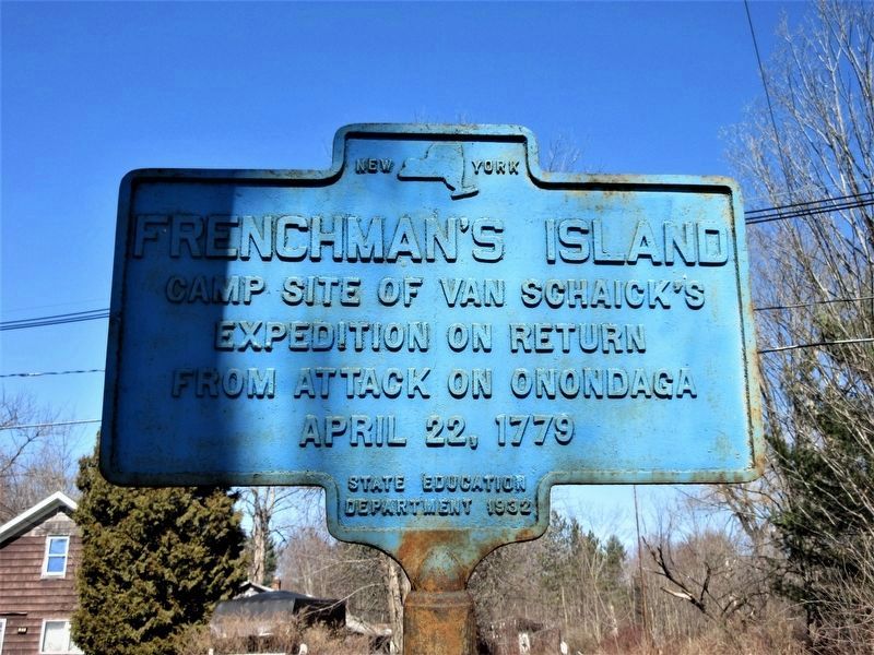 Frenchmans Island Marker image. Click for full size.