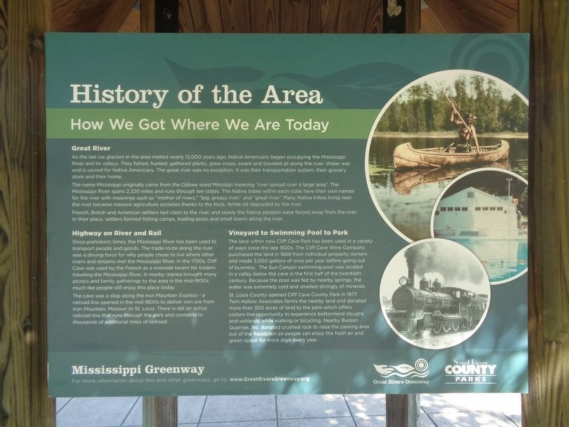 History of the Area Marker image. Click for full size.