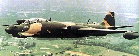 A Martin B-57G Canberra from the 13th Bomb Squadron at Ubon Royal Thai Air Force Base. Click for full size. A Martin B-57G Canberra from the 13th Bomb Squadron at Ubon Royal Thai Air Force Base image. Click for full size.