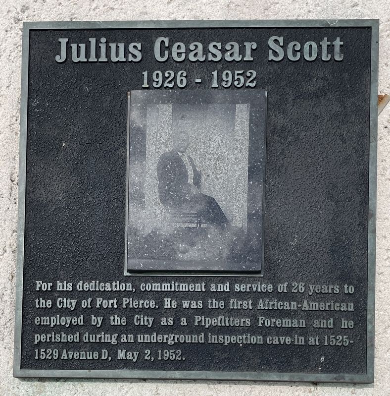Julius Caesar Scott Marker image. Click for full size.