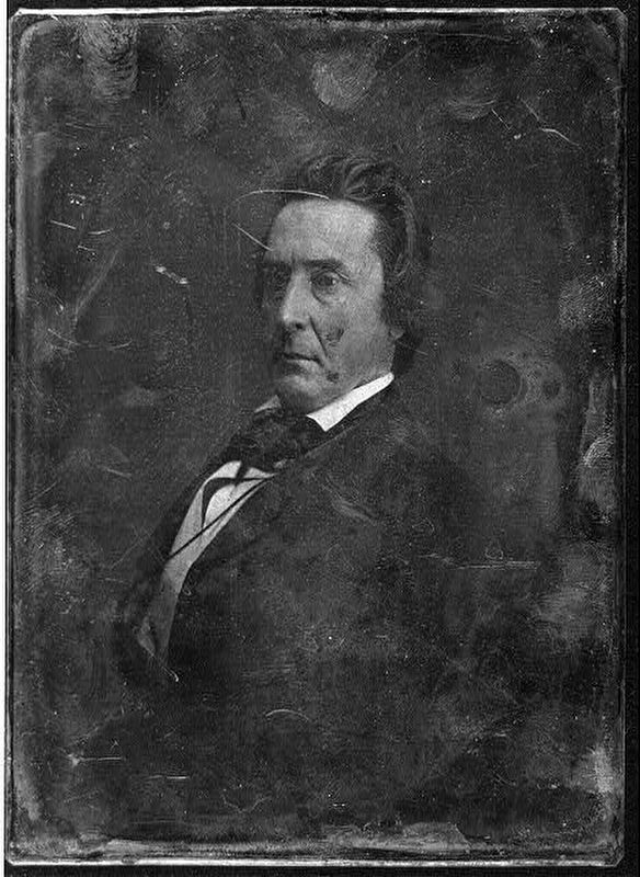 David Rice Atchison (1807-1866) image. Click for full size.