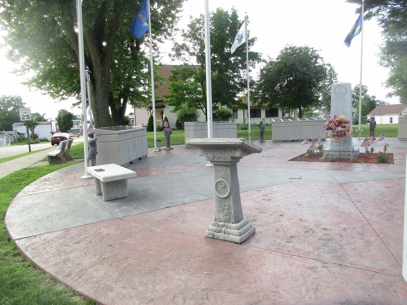 Benton Wisconsin Veterans Memorial image. Click for full size.