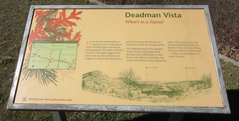 Deadman Vista Marker image. Click for full size.