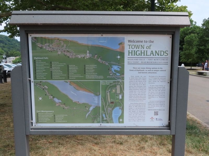 Town of Highlands Marker image. Click for full size.