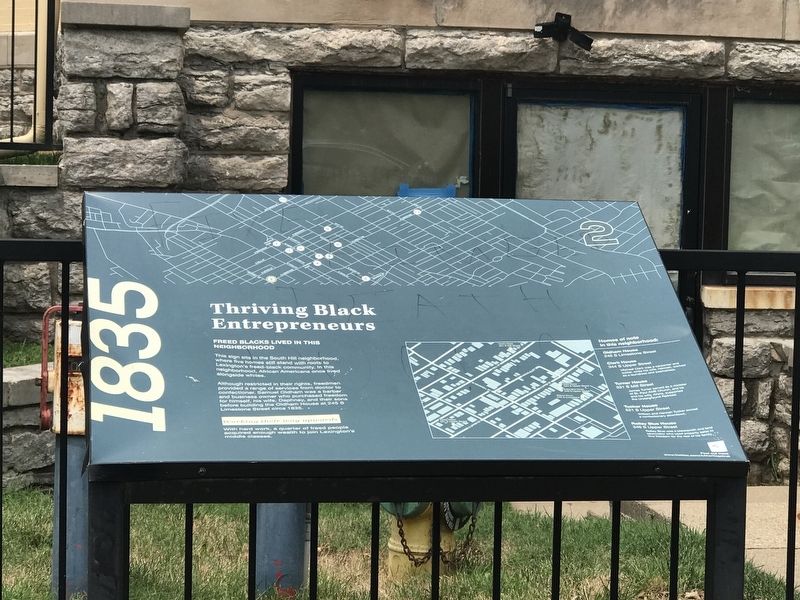 Thriving Black Entrepreneurs Marker image. Click for full size.