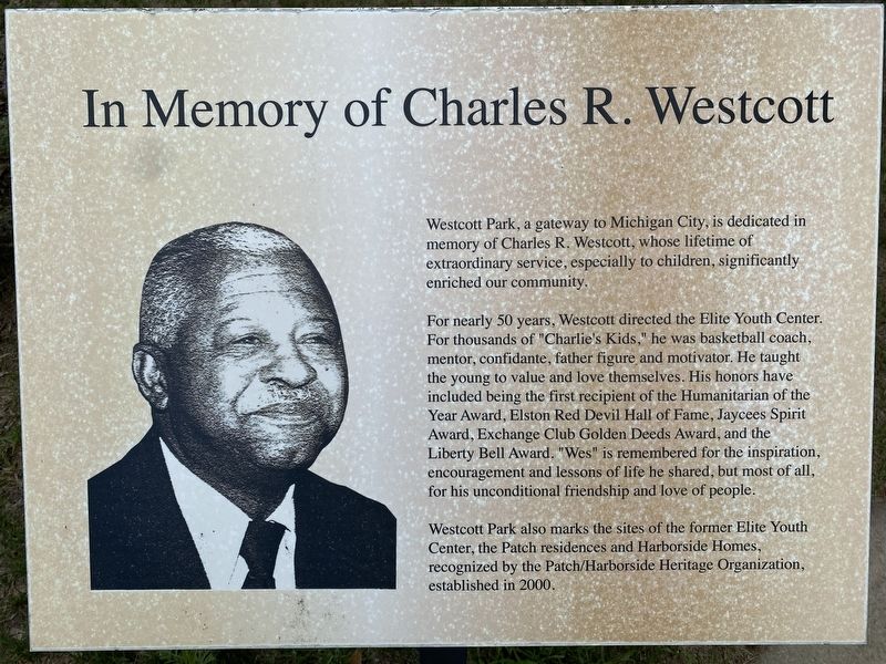 Charles R. Westcott Marker image. Click for full size.