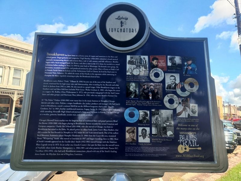 Brookhaven Blues: A Tribute Marker image. Click for full size.