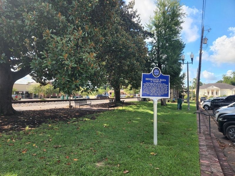 Brookhaven Blues: A Tribute Marker image. Click for full size.