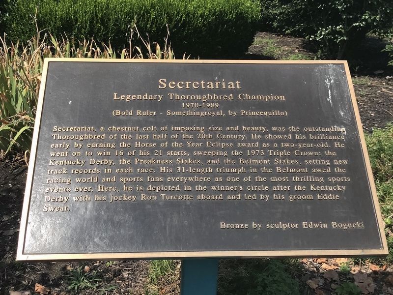 Secretariat Marker image. Click for full size.