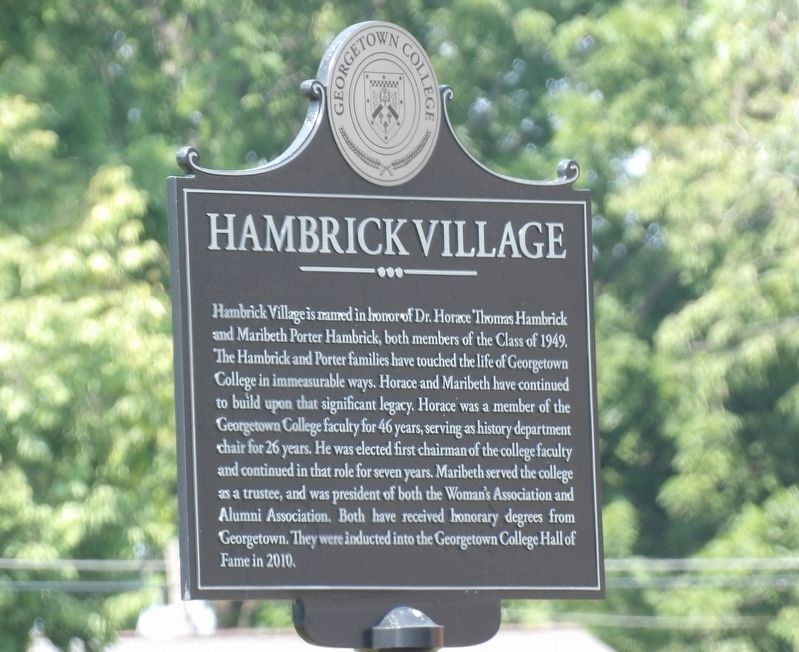 Hambrick Village Marker image. Click for full size.