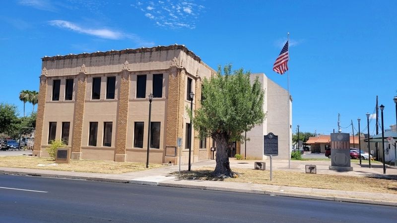 The Laredo Fire Department Marker is on the left of the two markers image. Click for full size.