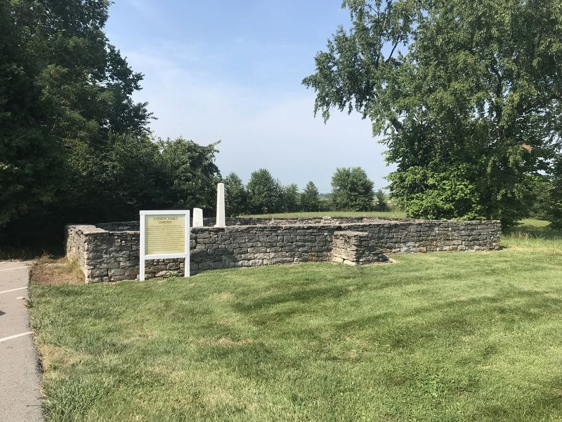 Johnson Family Cemetery Marker image. Click for full size.