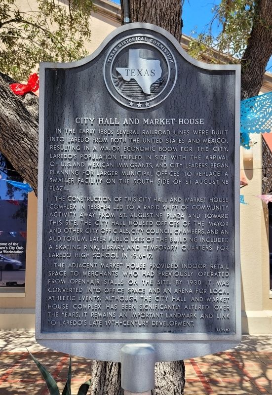 City Hall and Market House Marker image. Click for full size.