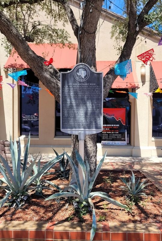 City Hall and Market House Marker image. Click for full size.