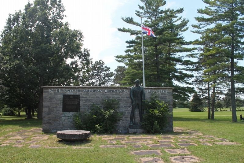 Loyalist American Regiments / Loyalists of the Indian Nations / Sir John Johnson Marker image. Click for full size.