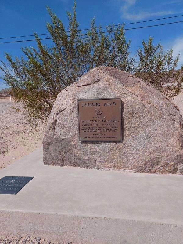 Phillips Road Marker. Click for full size. Phillips Road Marker image. Click for full size.