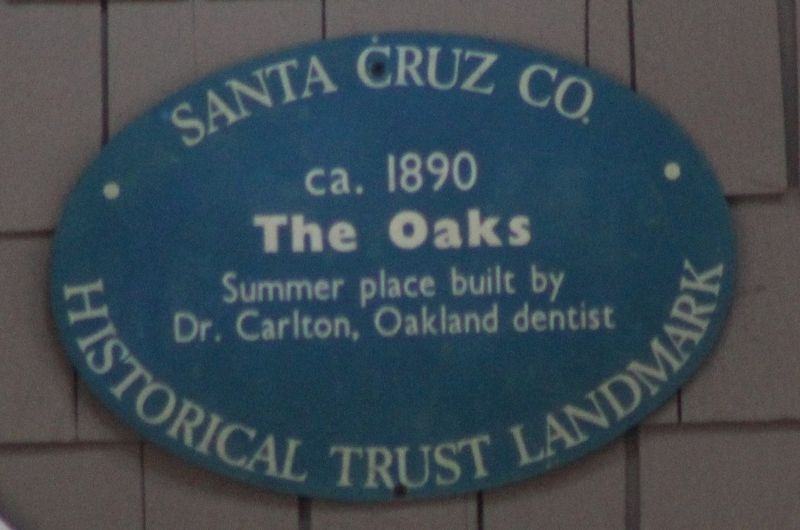 The Oaks Marker image. Click for full size.