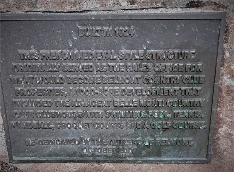 Built in 1924 Marker image. Click for full size.