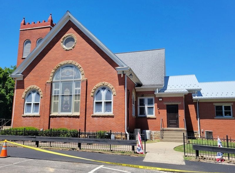 North Ten Mile Baptist Church. Click for full size. North Ten Mile Baptist Church image. Click for full size.