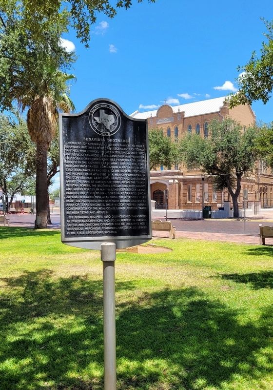 Benavides Brothers Marker image. Click for full size.